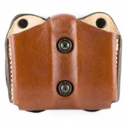 View 1 - DeSantis Gunhide Double Magazine Pouch, Glock 17/22, Ambidextrous, Tan Leather A01TJJJZ0