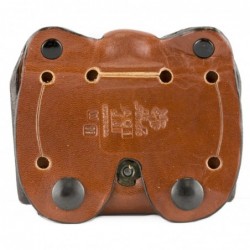 View 2 - DeSantis Gunhide Double Magazine Pouch, Glock 17/22, Ambidextrous, Tan Leather A01TJJJZ0