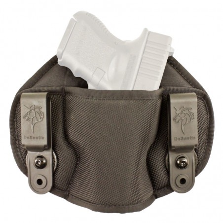 DeSantis Gunhide M71, Vanquisher, Inside the Pants Holster, Ambidextrous, Black, Universal Medium/Large Frame, Nylon M71BJG2Z0