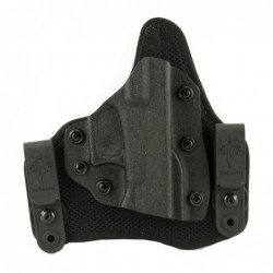 DeSantis Gunhide Infiltrator Air, Inside The Pant Holster, Black Leather / Kydex, Right Hand, Fits Glock 17/19/19X,22/23/36 M78