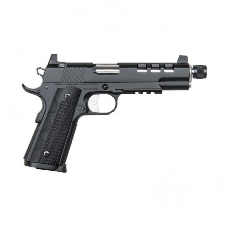 Dan Wesson Discretion, Suppressor Ready Full Size 1911, 45 ACP, 5.75" Match Grade Stainless Steel Threaded Barrel, Steel Frame,