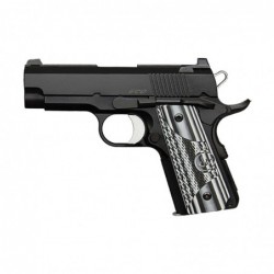 Dan Wesson DW ECO, Single Action, 1911, 9MM, 3.5" Barrel, Alloy Frame, Black Finish, G10 Grips, Night Sights, 8Rd, 2 Magazines
