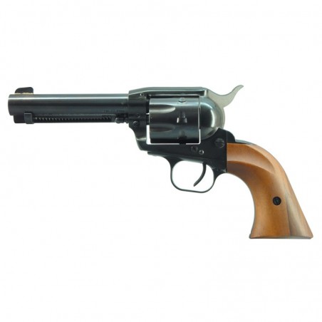 European American Armory Bounty Hunter, Single Action Army, 22LR & 22WMR, 4.75" Barrel, Alloy Frame, Blue Finish, Walnut Grips,