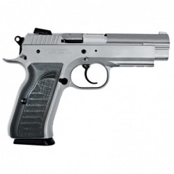 European American Armory Witness, Tanfoglio, Full Size, 9MM, 4.5" Barrel, Steel Frame, Wonder Finish, Synthetic Grips, Fixed Si