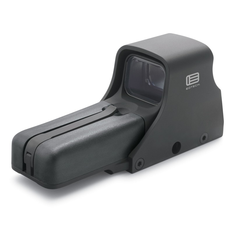 EOTech 512 Holographic Sight, Red 68 MOA Ring with 1-MOA Dot Reticle, Rear Button Controls, Black Finish 512.A65