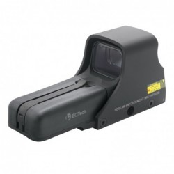 EOTech 552 Holographic Sight, Red 68 MOA Ring with 1-MOA Dot Reticle, Rear Buttons Controls, Night Vision Compatible, Black Fin