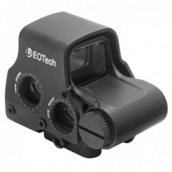 View 1 - EOTech EXPS3 Holographic Sight, Red 68 MOA Ring with 4-1 MOA Dots Reticle, Side Button Controls, Quick Disconnect, Night Vision
