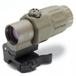 View 1 - EOTech Magnifier, 3X, Tan Finish, Switch to Side G33.STS TAN