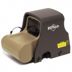 EOTech Tactical, Holographic, Non-Night Vision Compatible Sight, 68MOA Ring with 1MOA Dot, Tan Finish, Rear Buttons, includes C