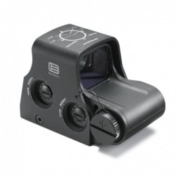 EOTech XPS2 Holographic Sight, Red 68 MOA Ring With 2 MOA Dots Reticle, .300 Blackout Ballastics on Hood, Rear Button Controls,