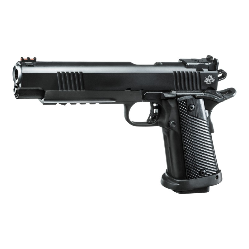 Armscor Rock Island, Ultra Match, Semi-automatic, 1911, Full, 10MM, 6" Barrel, Steel, Parkerized Finish, G10 Grips, Adjustable