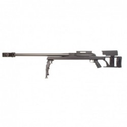Armalite AR50, Bolt Action, 50BMG, 30" Barrel, Black Finish, 15 Minute of Angle Scope Rail, Includes Bipod and Adapter 50A1BGGG