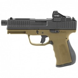 View 1 - FMK Firearms Elite Pro Plus, Striker Fired, Compact Pistol, 9MM, 4.5" Threaded Barrel, Polymer Frame, Optic Ready Slide, Burnt