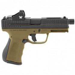 View 2 - FMK Firearms Elite Pro Plus, Striker Fired, Compact Pistol, 9MM, 4.5" Threaded Barrel, Polymer Frame, Optic Ready Slide, Burnt