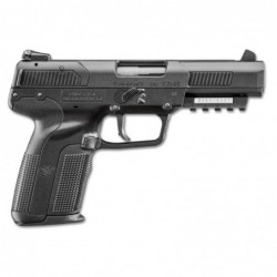 FN America Five-seveN, Striker Fired, Full Size, 5.7x28MM, 4.8" Barrel, Polymer Frame, Black Finish, Adjustable Sights, 10Rd, 3