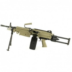 FN America M249S, Semi-automatic Rifle, 556NATO, Para 16.1" Chrome Lined Cold Hammer Forged Barrel, Flat Dark Earth Finish, Rot
