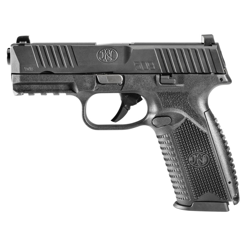 FN America FN 509, Semi-automatic, Striker Fired, Full Size, 9MM, 4" Barrel, Polymer Frame, Black Finish, 2-10Rd Magazines, 3 D