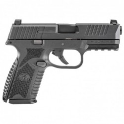 View 2 - FN America FN 509, Semi-automatic, Striker Fired, Mid Size, 9MM, 4" Barrel, Polymer Frame, Black Finish, 2-10Rd Magazines, 3 Do