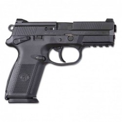 View 1 - FN America FNX-9, DA/SA, Semi-Automatic Pistol, Full Size, 9MM, 4" Barrel, Polymer Frame, Black Finish, Fixed 3-Dot Sights, Man