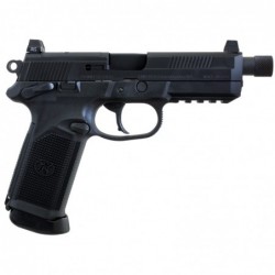 FN America FNX-45 Tactical, DA/SA, Semi-automatic, Full Size Pistol, 45 ACP, 5.3" Threaded Barrel, Polymer Frame, Matte Black F
