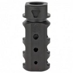 View 2 - Fortis Manufacturing, Inc. RED Muzzle Brake, 5.56MM, Fits AR15, Black Finish AR15-RED-M2-BLK