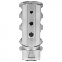 Fortis Manufacturing, Inc. RED Muzzle Brake, 5.56MM, Fits AR15, Stainless Finish AR15-RED-M2-SS