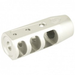 Fortis Manufacturing, Inc. RED Muzzle Brake, 5.56MM, Stainless Steel Finish F-REDSS