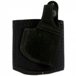 Galco Ankle Lite Ankle Holster, Fits S&W Shield, Right Hand, Black Leather AL652B