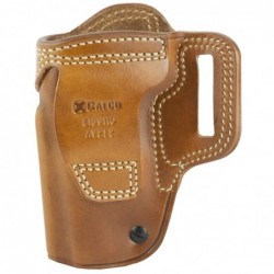 View 2 - Galco Avenger Belt Holster, Fits Colt Government With 5" Barrel, Right Hand, Tan Leather AV212