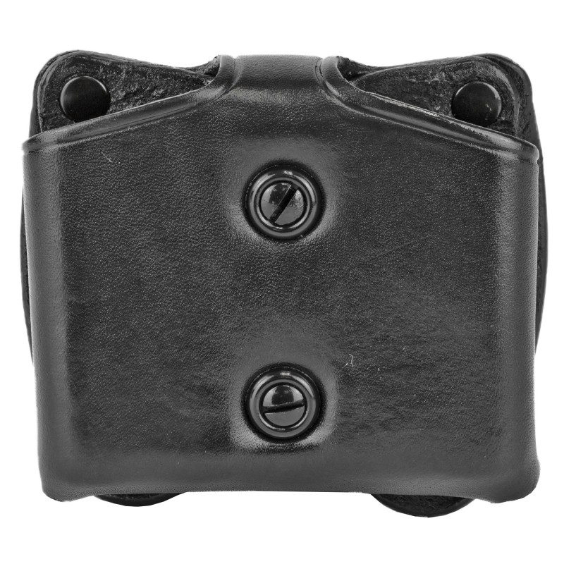 Galco Galco, COP Double Mag Case, Fits Single Stack Magazines, Ambidextrous, Black Leather CDM26B