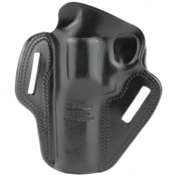 View 2 - Galco Combat Master Belt Holster, Fits S&W L Frame with 4" Barrel, Right Hand, Black Leather CM104B