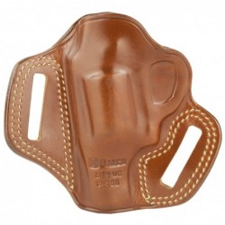 View 2 - Galco Combat Master Belt Holster, Fits S&W J-Frame with 2.125" Barrel, Right Hand, Tan Leather CM158