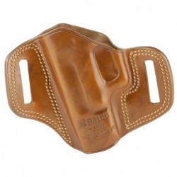 View 2 - Galco Combat Master Belt Holster, Fits Glock 19, Right Hand, Tan Leather CM226