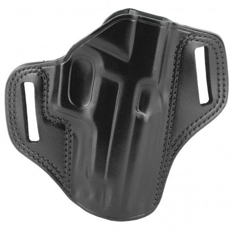 Galco Combat Master Belt Holster, Fits Sig P226, Right Hand, Black Leather CM248B