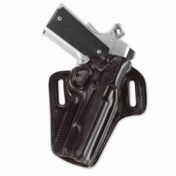 View 1 - Galco Concealable Belt Holster, Fits Sig 229, Right Hand, Black Leather CON250B