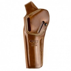 View 2 - Galco Outdoorsman Belt Holster, Fits S&W L Frame with 6" Barrel, Right Hand, Tan DAO106