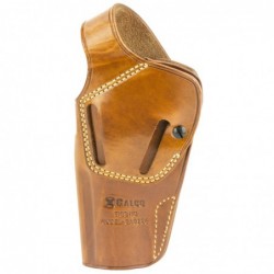 View 2 - Galco Outdoorsman Belt Holster, Fits S&W N-Frame 4", Right Hand, Tan DAO126