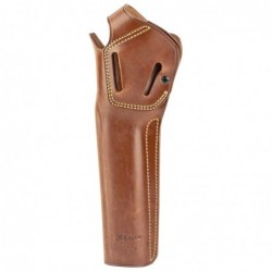 View 2 - Galco DAO Holster (FOR LONG BARRELS), Can be worn STRONGSIDE/CROSSDRAW, Belt Holster for Belts up to 1.75" Wide, Right Hand, Fi