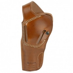 View 2 - Galco DAO STRONGSIDE/CROSSDRAW Belt Holster, Right Hand, Fits Taurus Judge 3" (3" Cyl), Tan Leather DAO304