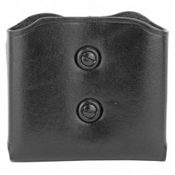 Galco DMC Pouch, Fits Single Stack Magazines, Ambidextrous, Black Leather DMC26B