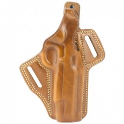 View 1 - Galco Fletch Holster, Fits Colt Government With 5" Barrel, Right Hand, Tan Leather FL212