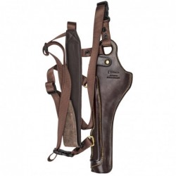 View 2 - Galco Kodiak Hunter Shoulder Holster, Right Hand, Fits S&W X FR 500 8.375" w/Scope/X FR 460 8.375" w/Scope, Havana Leather KH17