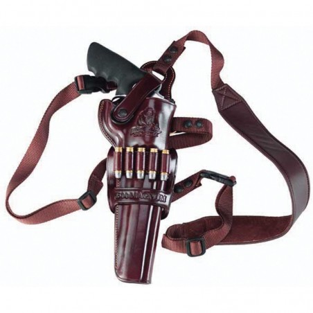 Galco Kodiak Shoulder Holster, Fits S&W 500 With 8.375" Barrel, Right Hand, Havana Leather KK172H