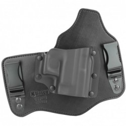 Galco Kingtuk Holster, Fits Springfield XD 3-4" Barrel, Right Hand, Kydex and Leather, Black KT440B