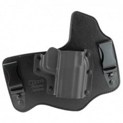 View 1 - Galco Kingtuk Holster, Fits S&W M&P 9/40, Right Hand, Kydex and Leather, Black KT472B