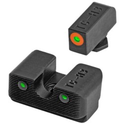 TRUGLO Tritium Pro Brite Site Day/Night Sight Set Fits Glock 17/17L/19/22/23/24/26/27/33/34/35/38/39/45