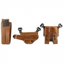 View 1 - Galco Miami Classic Shoulder Holster, Fits S&W M&P and M&P Compact, Right Hand, Tan Leather MC472