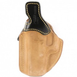 Galco Royal Guard Holster, Fits Glock 19, 23 With 4" Barrel, Right Hand, Black Leather RG226B