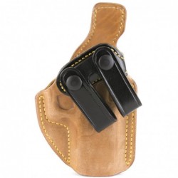 View 2 - Galco Royal Guard Holster, Fits Glock 19, 23 With 4" Barrel, Right Hand, Black Leather RG226B