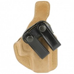 View 2 - Galco Royal Guard Holster, Fits Glock 26/27/33, Right Hand, Black Leather RG286B